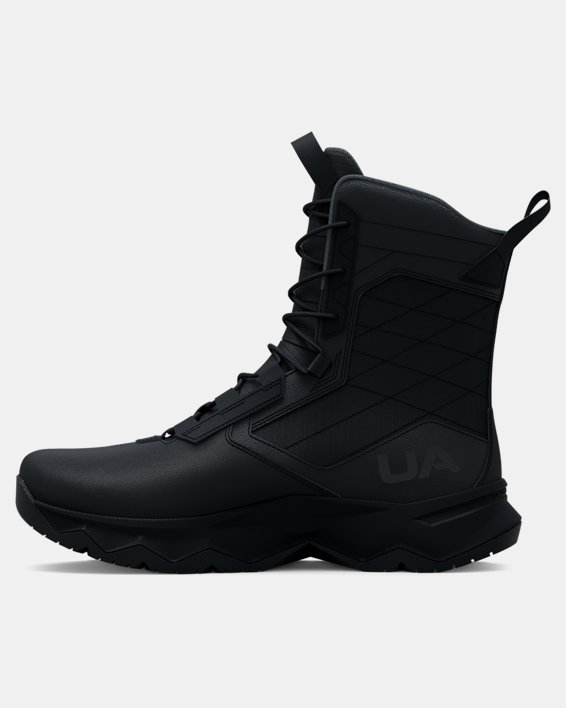Men's UA Stellar G2 Waterproof Tactical Boots, Black, pdpMainDesktop image number 1